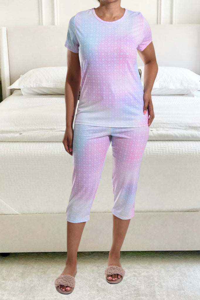 Printed Multi Color 3/4 Pj Set - StylePhase SA