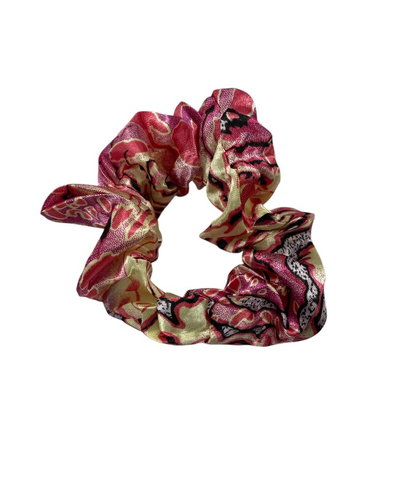 Printed Silk Scrunchies - StylePhase SA