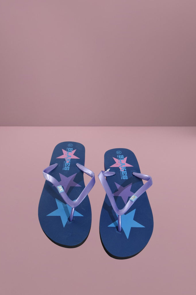 Purple Fashion Flip Flops - StylePhase SA