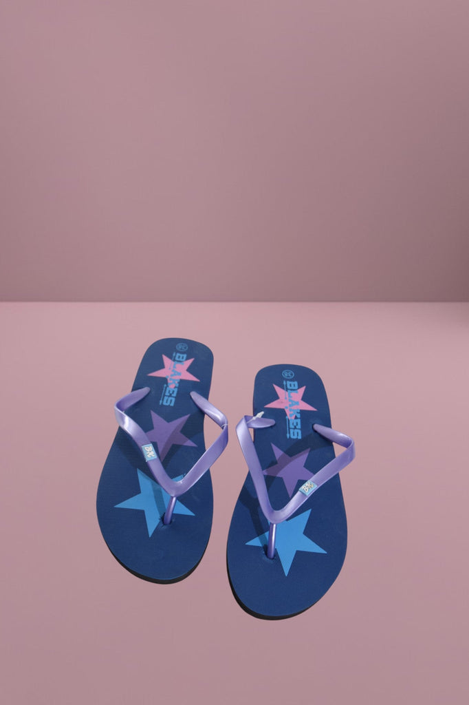 Purple Fashion Flip Flops - StylePhase SA