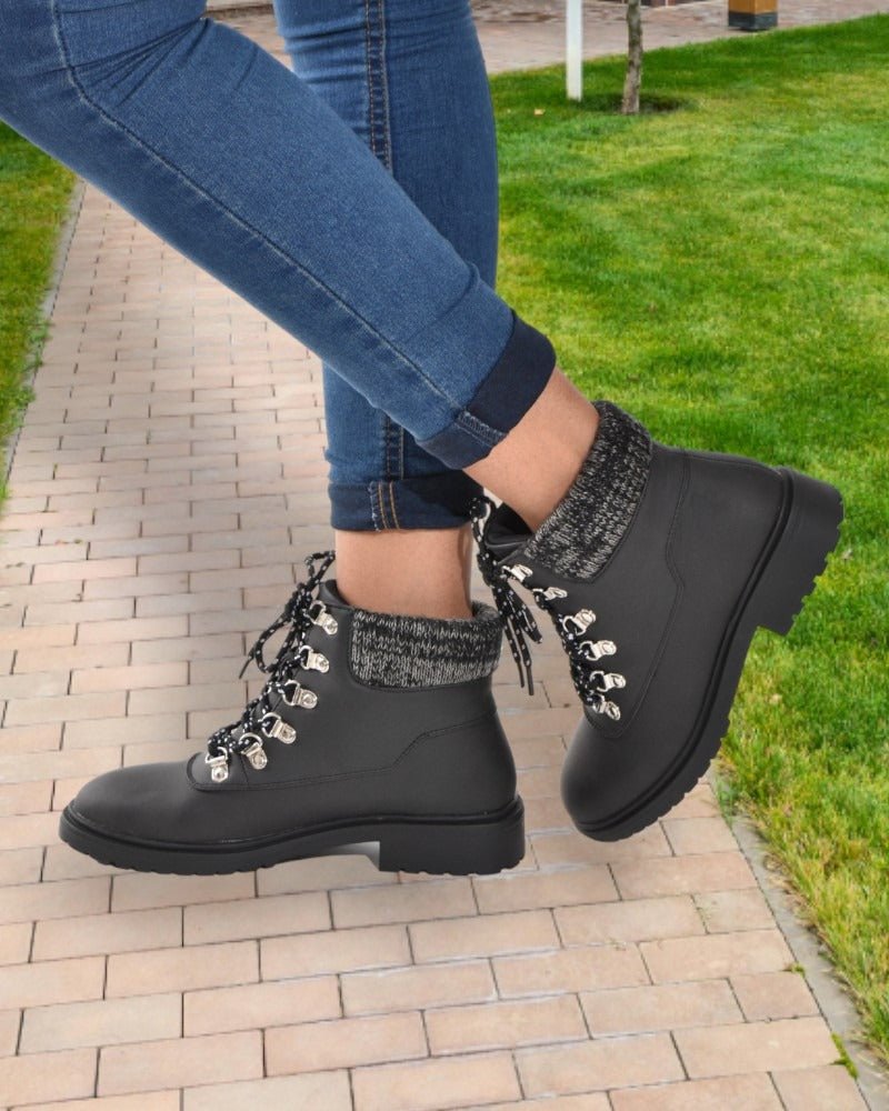 Raye Black Boots - StylePhase SA