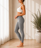 Ribbed Ladies Tights-Grey - StylePhase SA