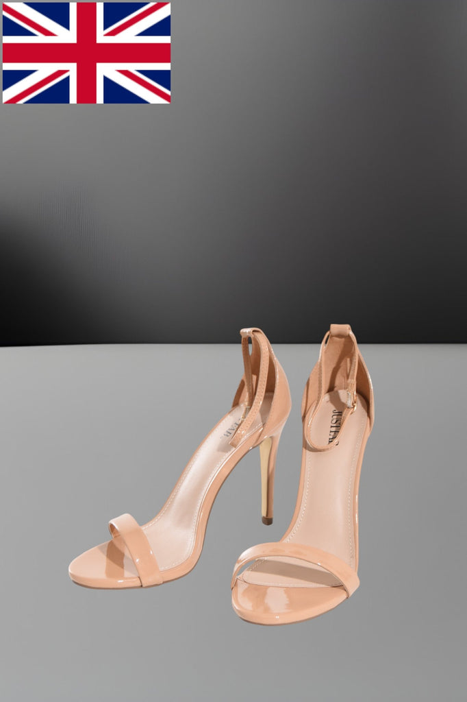 Rosey Nude Strap Heels - StylePhase SA