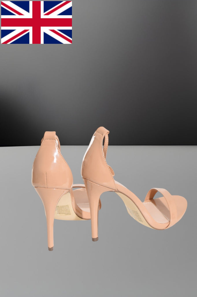 Rosey Nude Strap Heels - StylePhase SA