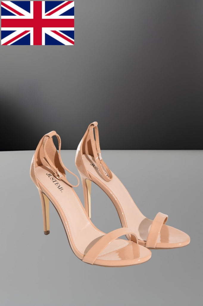 Rosey Nude Strap Heels - StylePhase SA