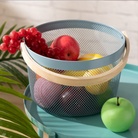 Round Nordic Mesh Storage Basket - 25 x 19 cm - Home Phase