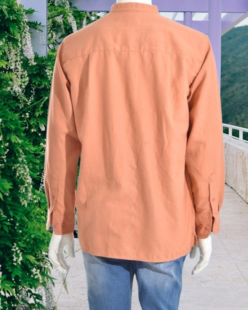 Rust Long Sleeve Shirt - StylePhase SA