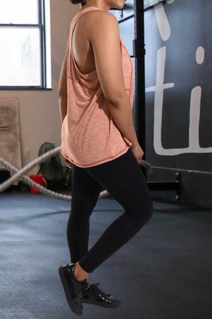 Rust Shaded Activewear Vest - StylePhase SA