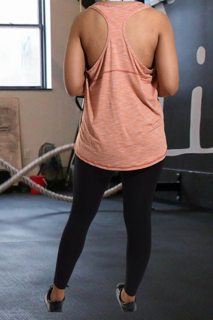 Rust Shaded Activewear Vest - StylePhase SA