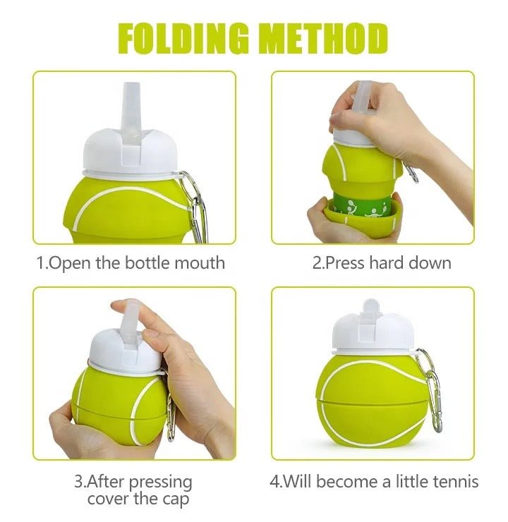 Silicone Foldable Ball Bottle - Style Phase Home