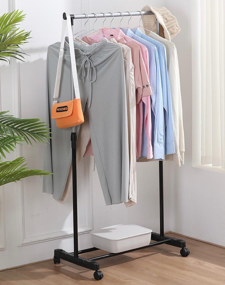 Single Pole Telescopic Clothes Hanger - Style Phase Home