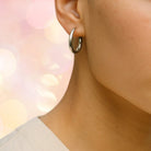 Small Silver Hoops Earrings - StylePhase SA