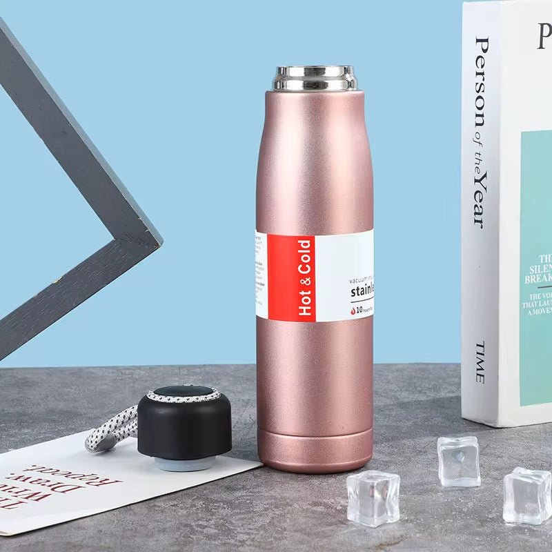 Smart Stainless Steel Vacuum Insulated Flask - 420 ml - Style Phase Home