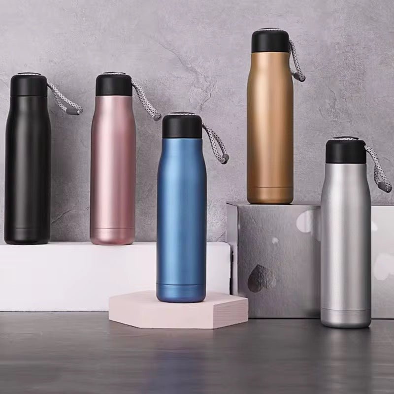 Smart Stainless Steel Vacuum Insulated Flask - 420 ml - Style Phase Home