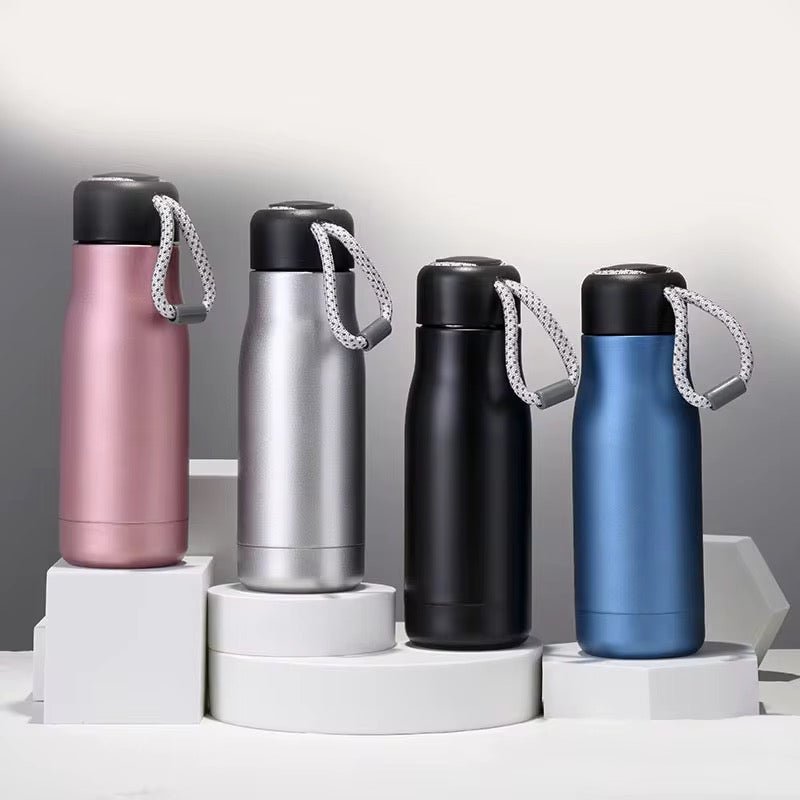 Smart Stainless Steel Vacuum Insulated Flask - 420 ml - Style Phase Home