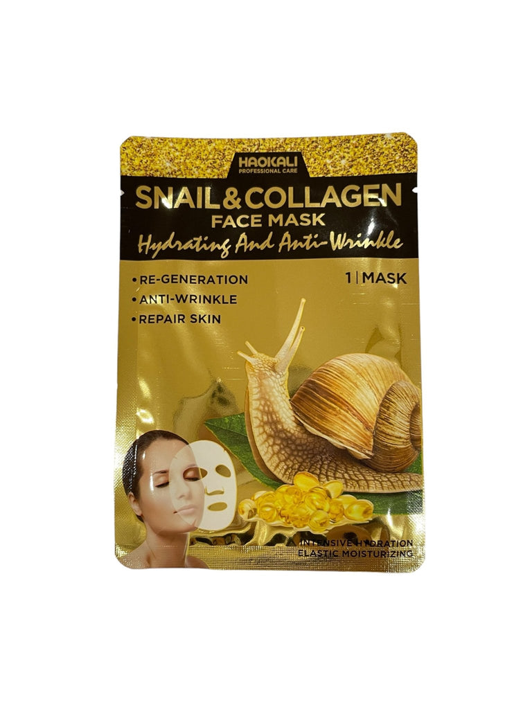 Snail & Collagen Face Mask ( 1 piece ) - StylePhase SA