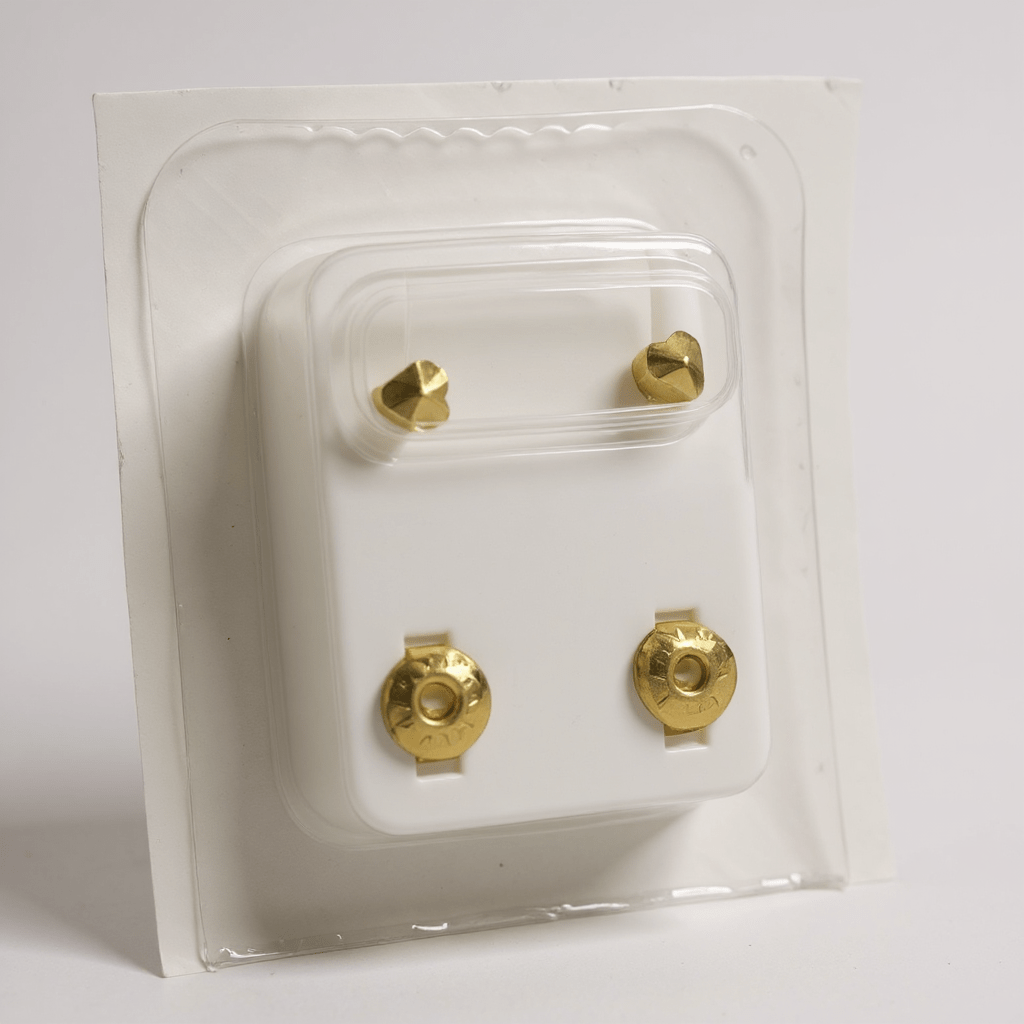 Sterilized Mini Gold Heart - StylePhase SA