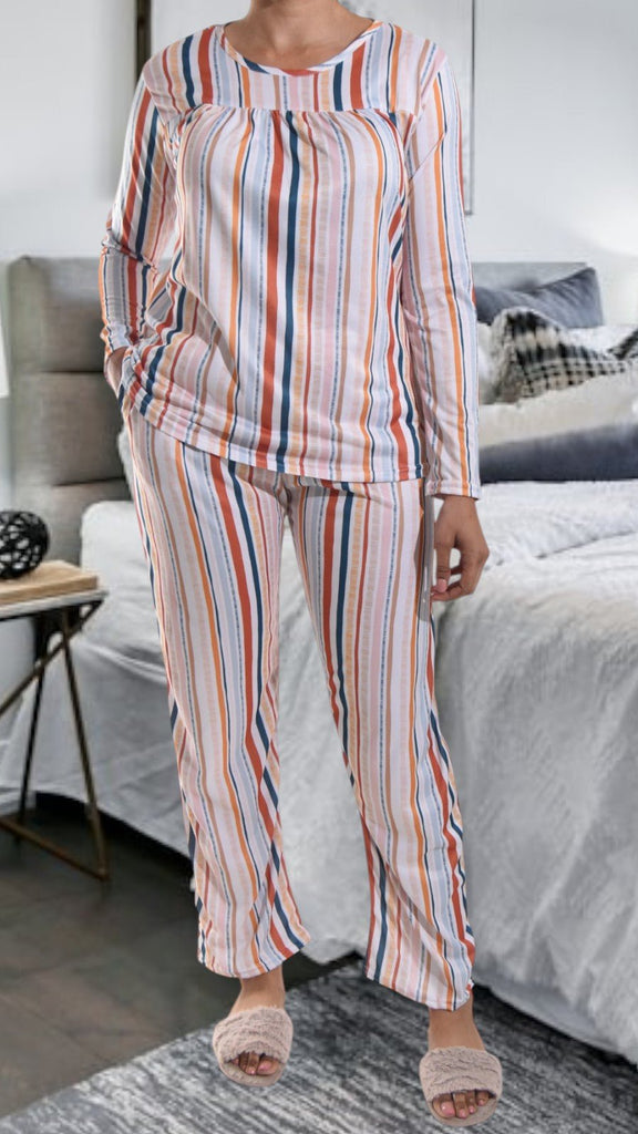 Striped Long Pocket Pj Set - StylePhase SA