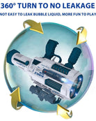 Supersized High Power Electric Automatic Bubble Gun Toy - StylePhase SA