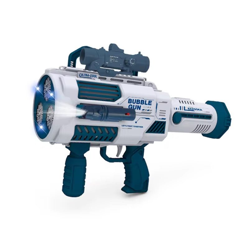 Supersized High Power Electric Automatic Bubble Gun Toy - StylePhase SA