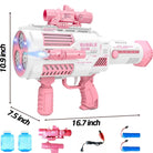 Supersized High Power Electric Automatic Bubble Gun Toy - StylePhase SA