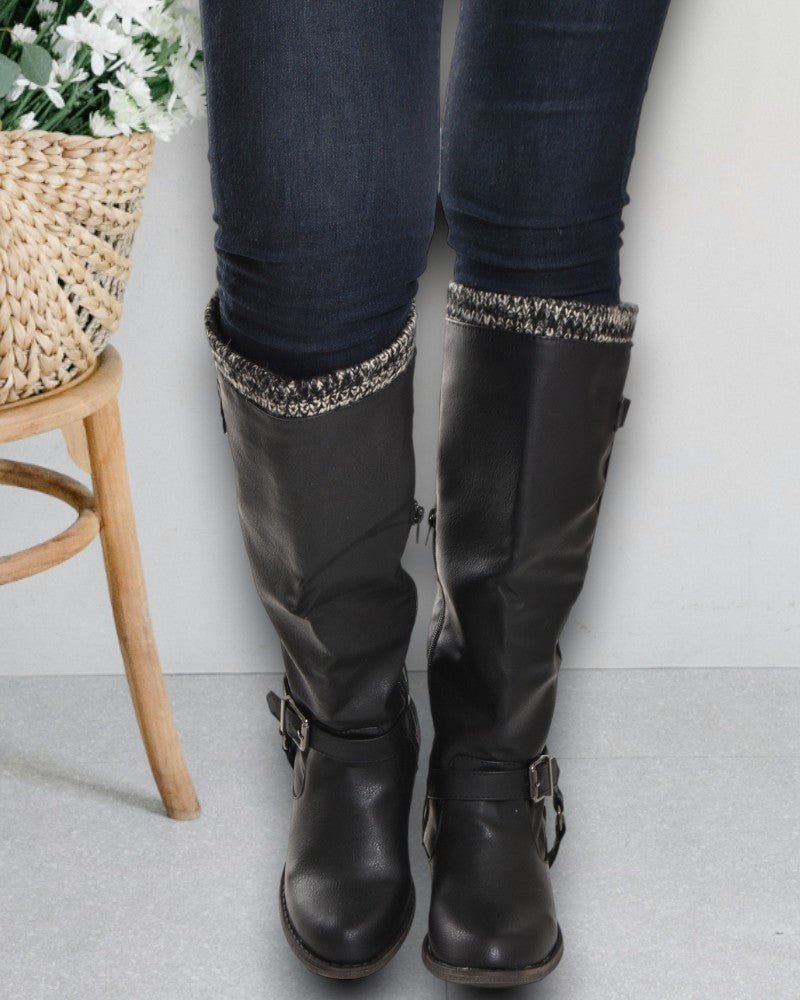 Talisa Black Boots - StylePhase SA