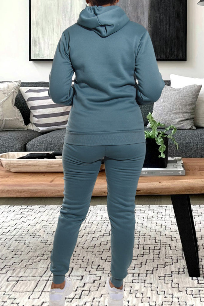 Teal Brooklyn Fleece Tracksuit - StylePhase SA