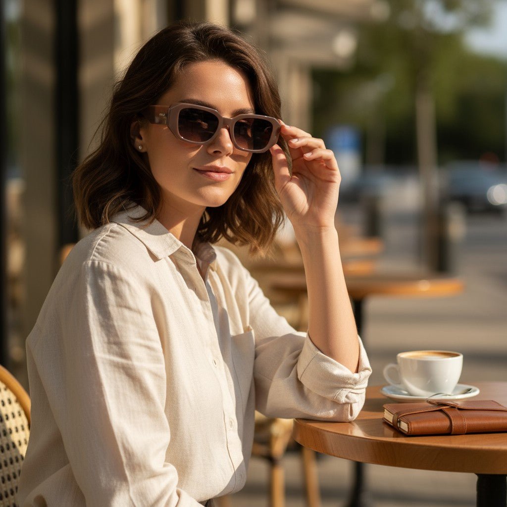 Thick Frame Fashion Sunglasses - StylePhase SA