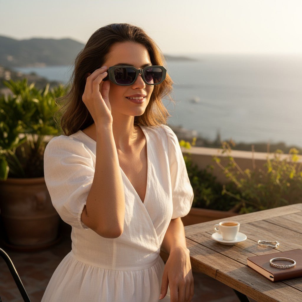 Thick Frame Fashion Sunglasses - StylePhase SA