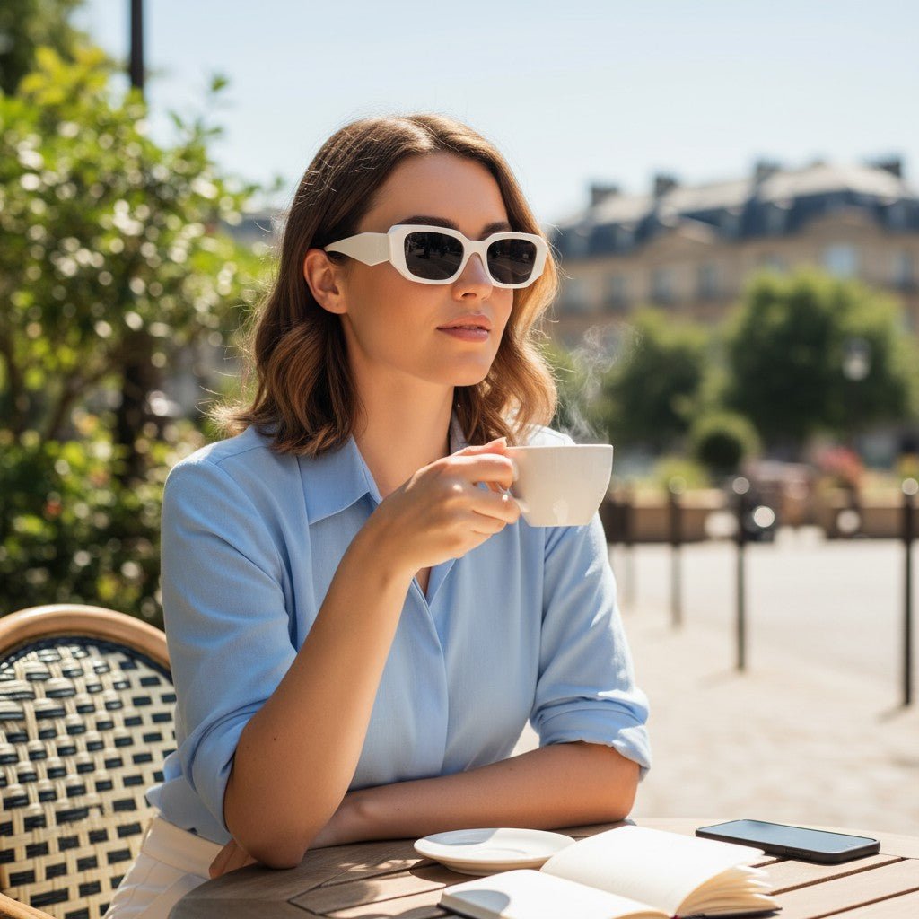 Thick Frame Fashion Sunglasses - StylePhase SA