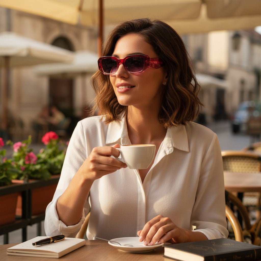 Thick Frame Fashion Sunglasses - StylePhase SA