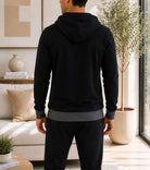 Unisex Black Waffle Jacket - StylePhase SA