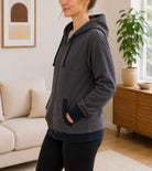 Unisex Brown And Black Waffle Jacket - StylePhase SA