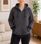 Unisex Brown And Black Waffle Jacket - StylePhase SA