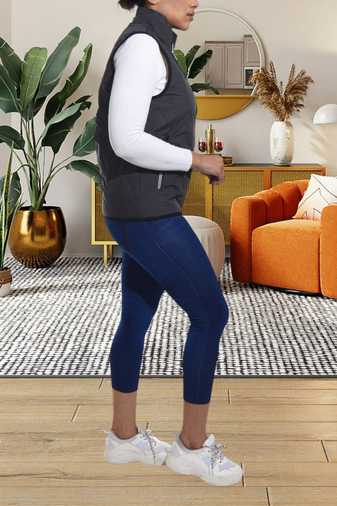Unisex Dark Grey Body Warmer - StylePhase SA
