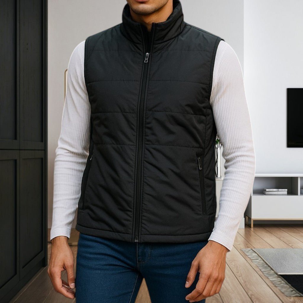 Unisex Dark Grey Body Warmer - StylePhase SA