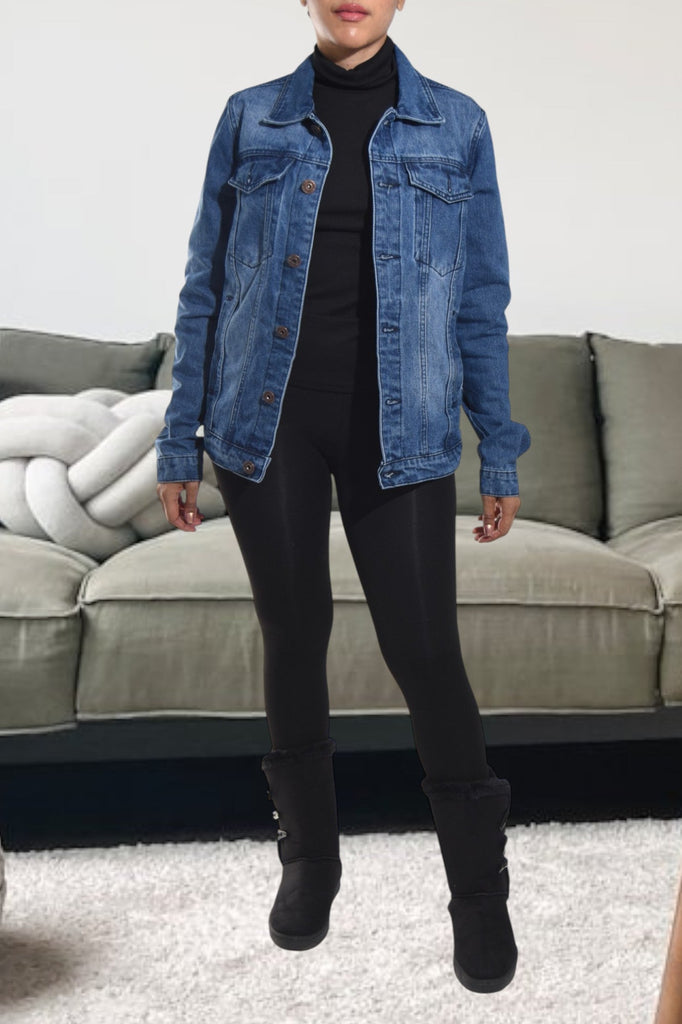 Unisex Light Denim Jacket - StylePhase SA