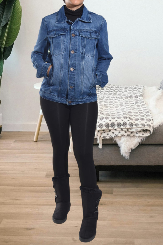 Unisex Light Denim Jacket - StylePhase SA