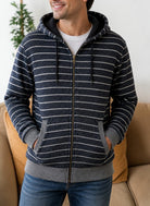 Unisex Navy Stripe Waffle Jersey - StylePhase SA