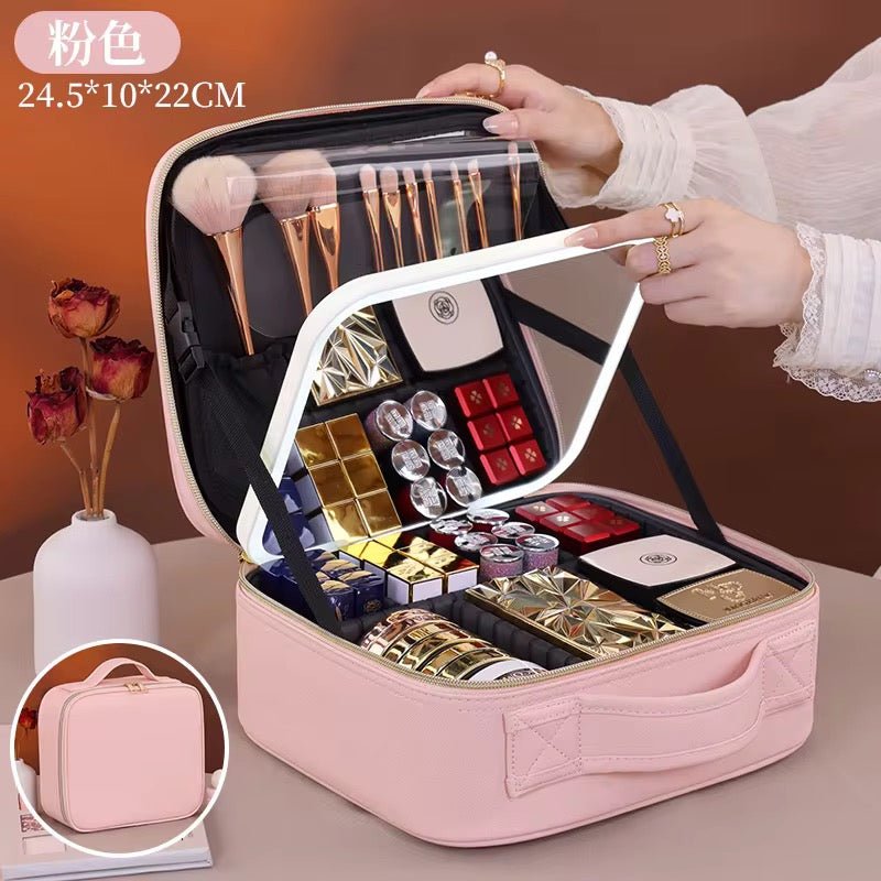 Vanity Mirror Cosmetic Storage - Home Phase