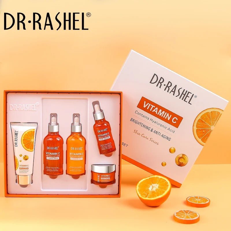 Vitamin C Brightening & Anti - Ageing 5 Piece Set - StylePhase SA