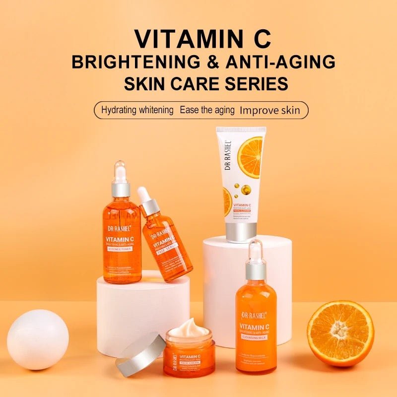 Vitamin C Brightening & Anti - Ageing 5 Piece Set - StylePhase SA