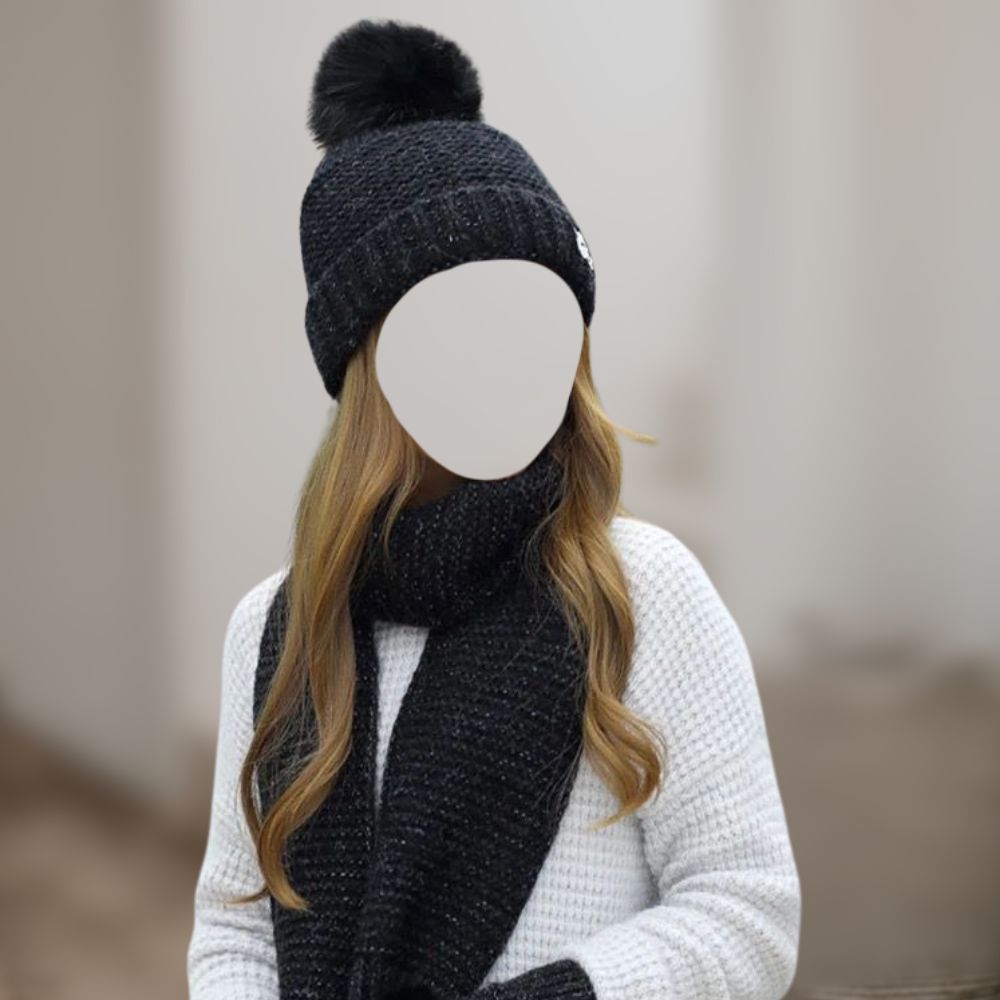 Warm Hat And Scarf Set - StylePhase SA