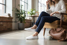 White Canvas Lace Sneaker - StylePhase SA