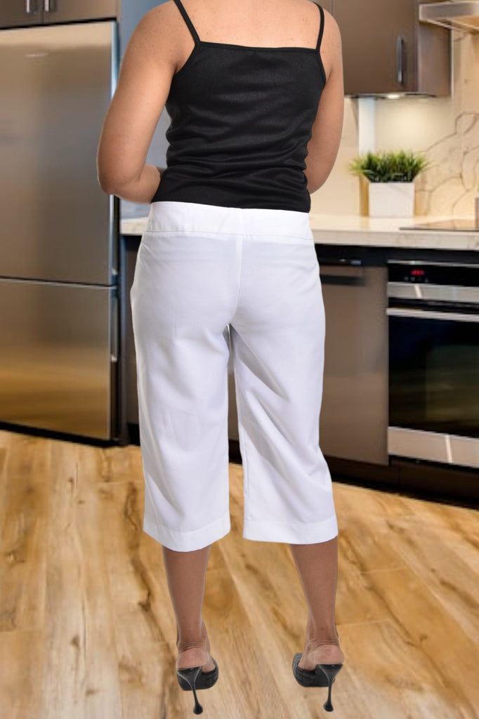 White Capri Pants - StylePhase SA