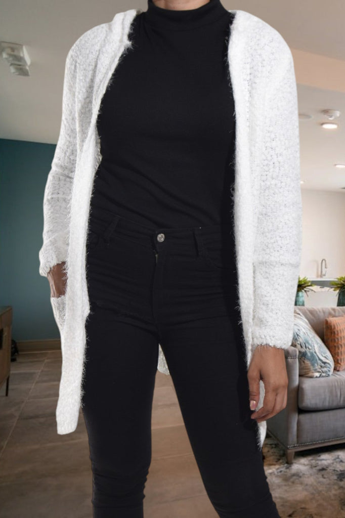 White Hoody Gilet - StylePhase SA