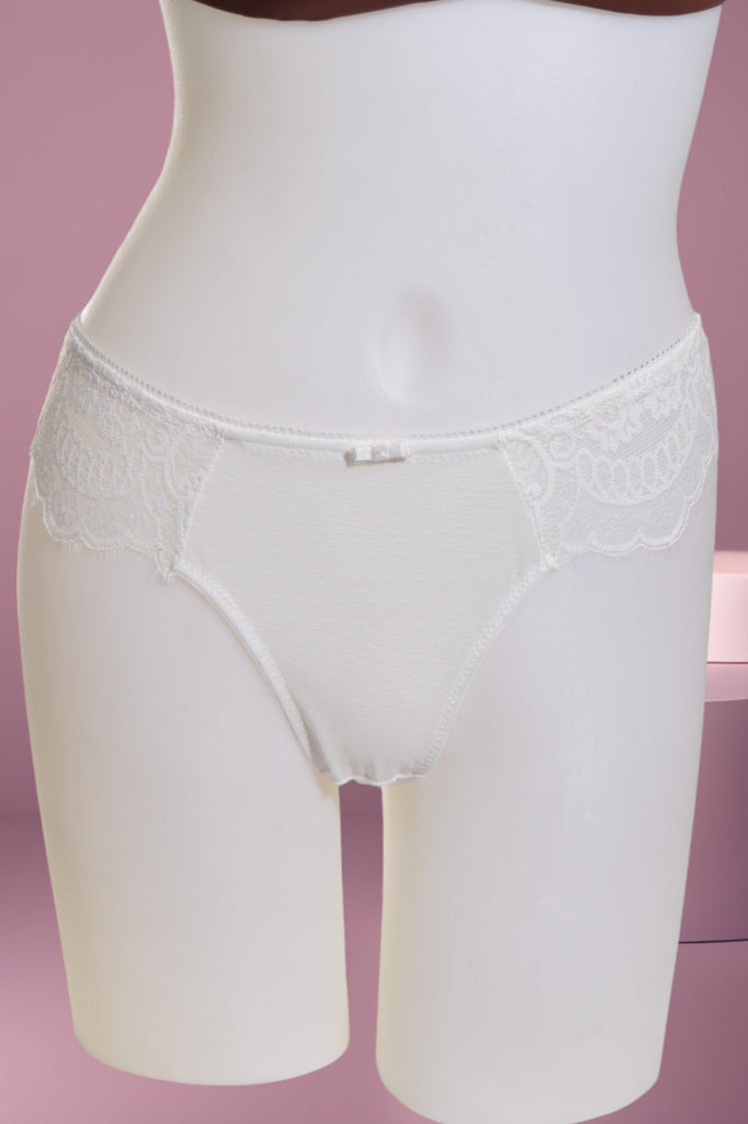 White Lace Back Panty - StylePhase SA