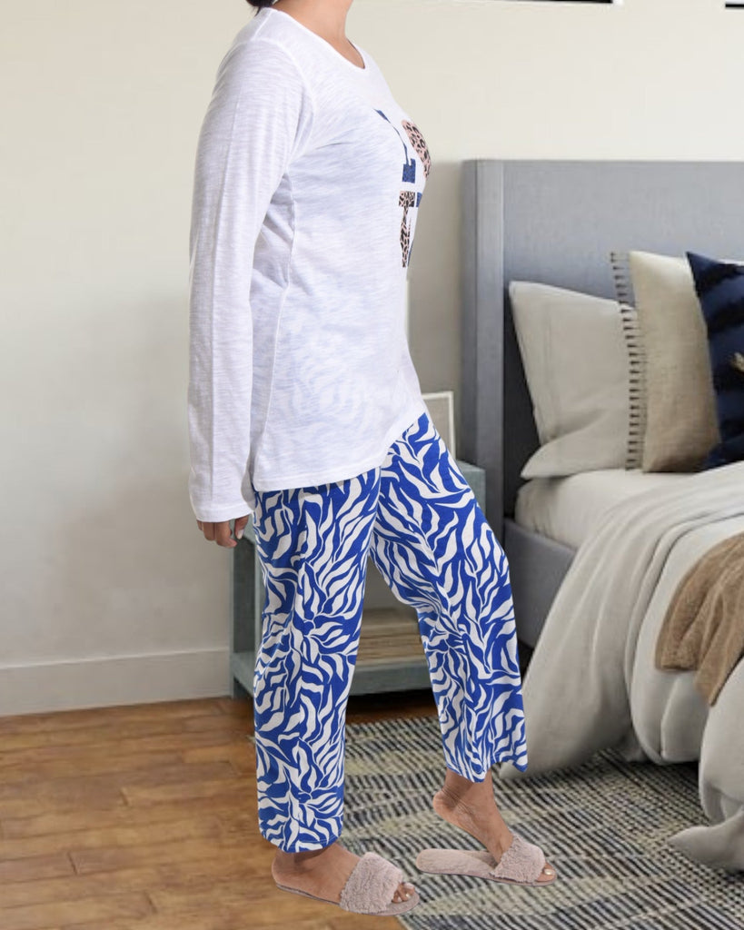 White Love Pj Set - StylePhase SA
