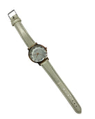 White PU Leather Strap Watch - StylePhase SA