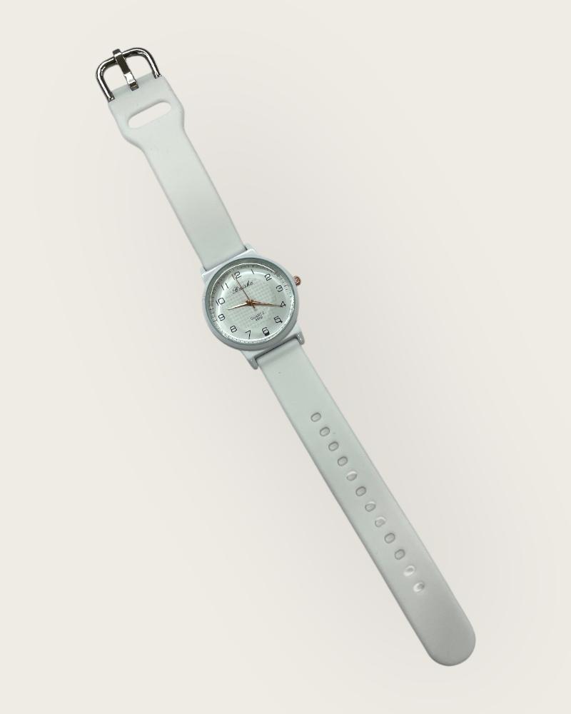 White Rubber Strap Watch - StylePhase SA